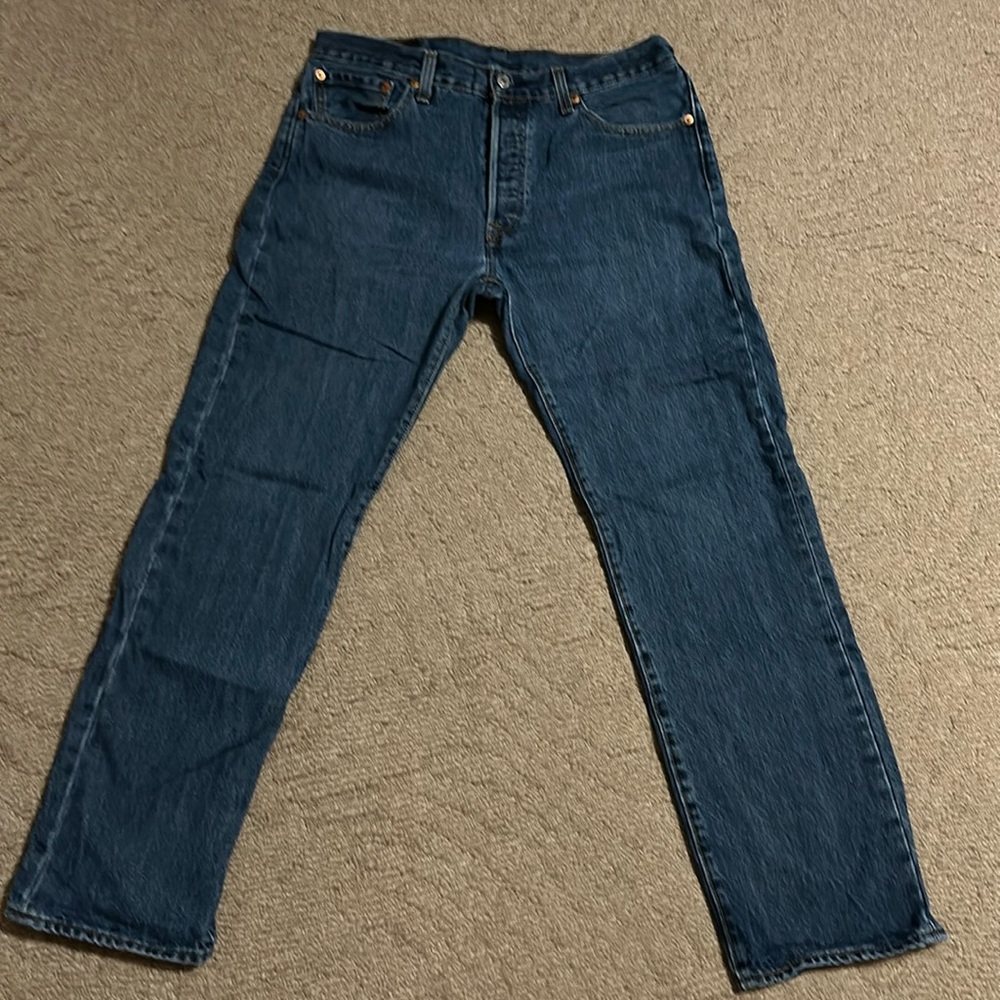 Men’s Levi’s 501 Jeans, medium wash